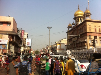 The center of Old Delhi